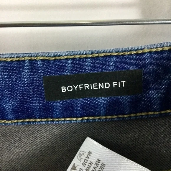 Judy Blue Danielle Undone Hem Boyfriend Jean JB88208 Size 27 - Picture 7 of 13